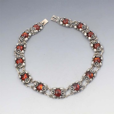 NE FROM amber silver necklace